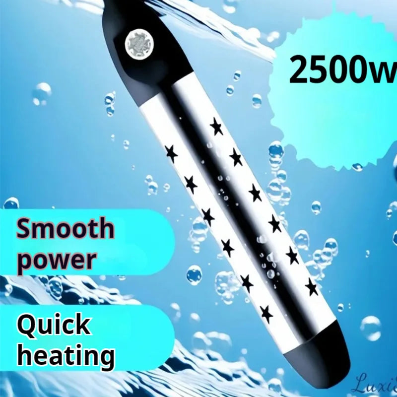 Pool Heater Water Heating Boiler Swimming Solar Bath Tub Immersion Portable Hot Fast Automatic Power off Intelligent 1500W/2500W
